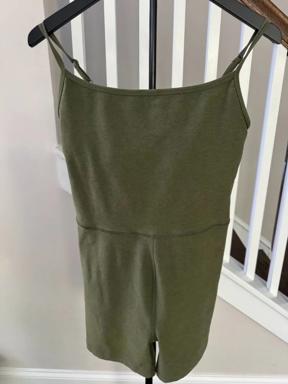 Beyond Yoga Short Jumpsuit Olive Green US Size Large - Picture 3 of 6